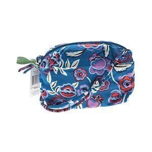 Vera Bradley Blake Crossbody - Bubbly Flowers In Blue - NWT